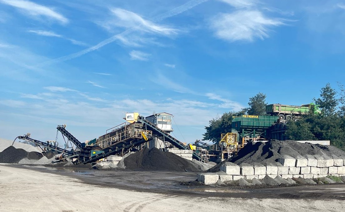 Planta de áridos Petromax en Maquehua, Curicó